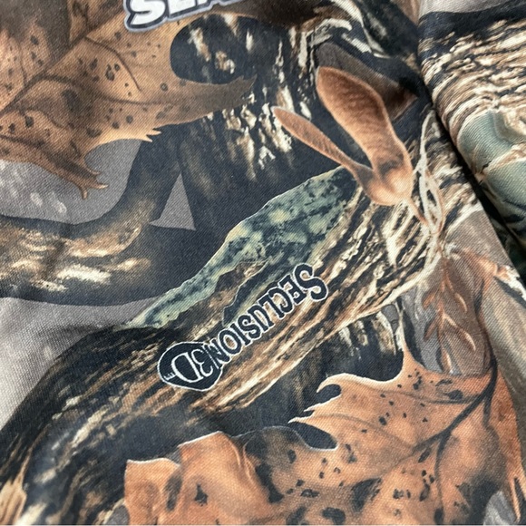 Scentlok Base Slayer XL Seclusion 3D Odor Eliminating Camo Hunting Shirt - Picture 4 of 8